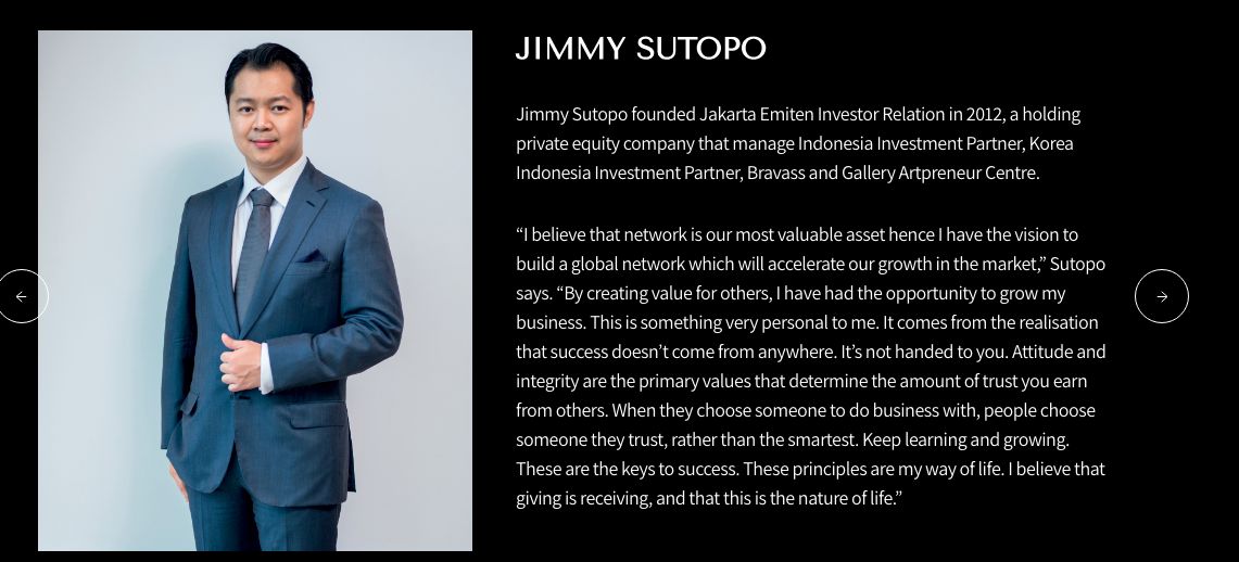 Jimmy Sutopo / Prestige