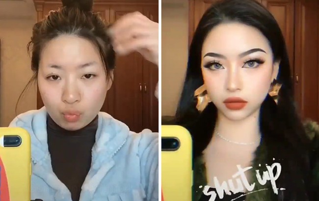 Di Instagram, banyak akun yang mengunggah ulang tutorial makeup para selebgram beauty. Salah satunya adalah @asian.makeup_ yang cocok jadi tempat mencari inspirasi berdandan. Foto: Dok. Bored Panda/Instagram @asian.makeup_
