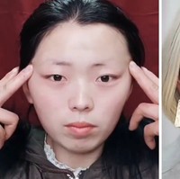 Biasanya selain makeup, mereka juga bermain dengan lensa kontak, aksesori, hingga wig agar tampak beda. Foto: Dok. Bored Panda/Instagram @asian.makeup_