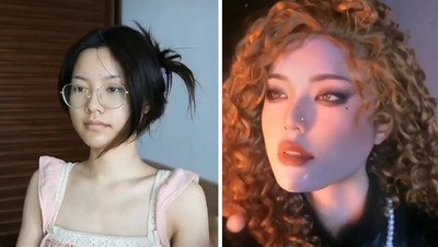 10 Transformasi Makeup Viral yang Buktikan Wanita Asia Jago Glow Up
