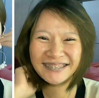 Ini salah satu transformasi yang paling bikin pangling.  Foto: Dok. Bored Panda/Instagram @asian.makeup_