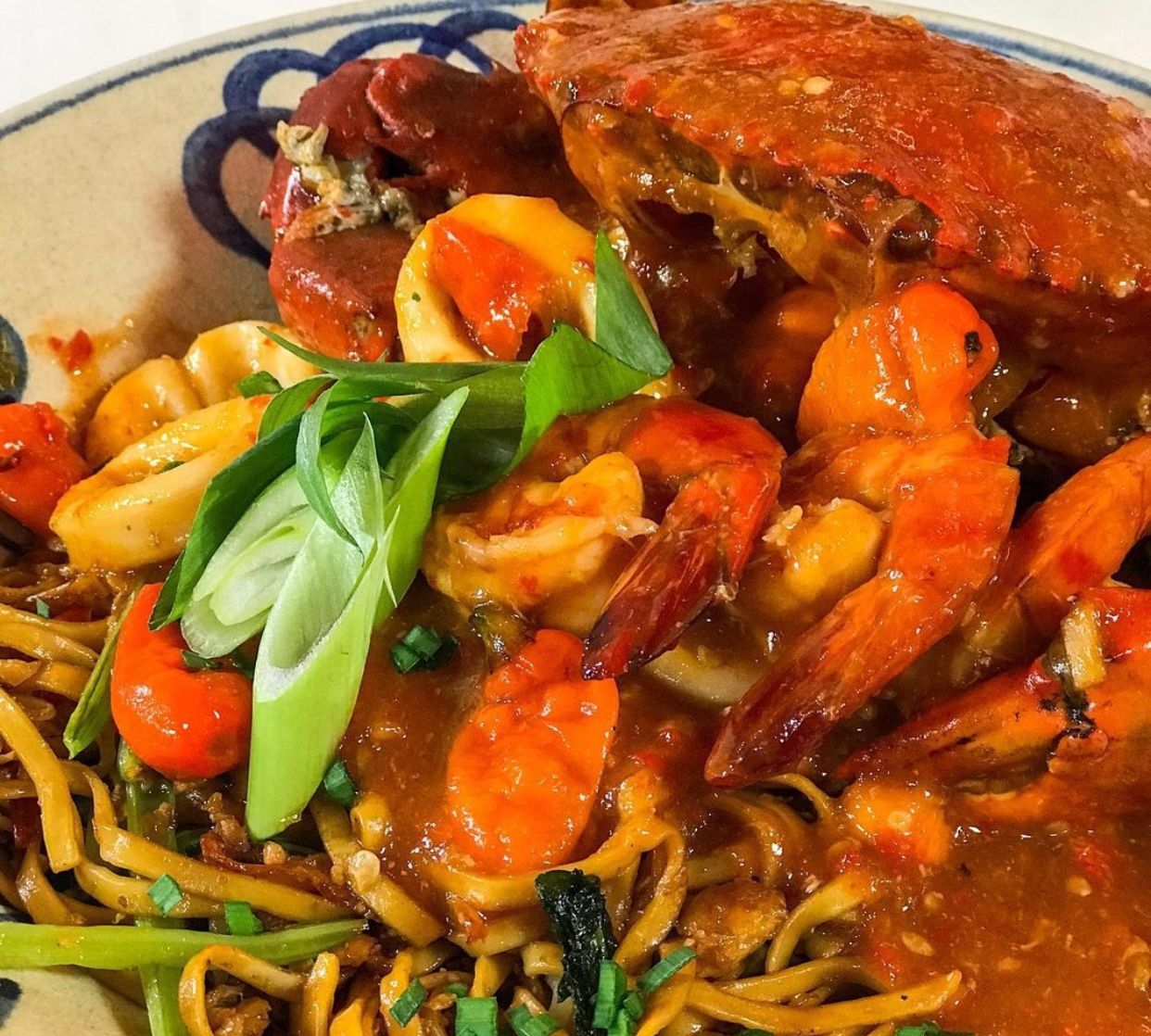 Mie Goreng Topping Seafood Spesial
