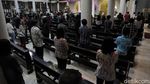 Misa Rabu Abu di Yogyakarta Digelar dengan Prokes Ketat