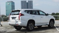 Tampilan belakang Pajero Sport Facelift 2021. Foto: Dok. MMKSI