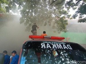 Pasar Kliwon Kudus Kebakaran, 6 Mobil Damkar Dikerahkan