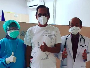 Roy Marten Negatif Corona, Kini Diperbolehkan Pulang ke Rumah