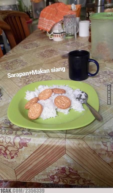 Sok Bule! Menu Sarapan Sereal hinggal Roti Campur Sambal Ini Bikin Ngakak