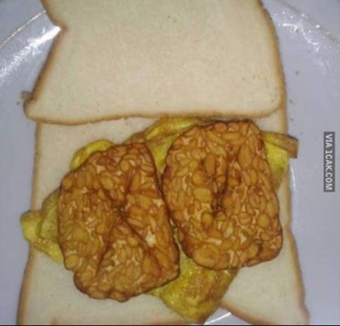 Sok Bule! Menu Sarapan Sereal hinggal Roti Campur Sambal Ini Bikin Ngakak