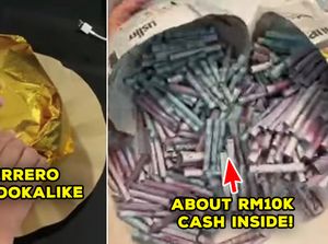 Sultan! Cokelat Valentine Ini Isinya Uang Tunai Rp 34 Juta