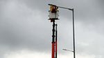 Terus Diguyur Hujan, Puluhan Lampu Jalan Padam
