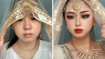 Bagaimana menurut kamu kemampuan para content creator yang menampilkan kemampuan transformasi? Foto: instagram.com/asian.makeup_/