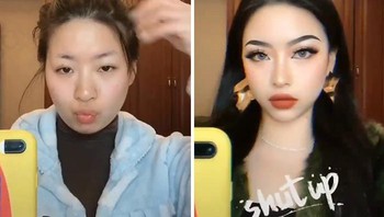Kemampuan make-up para content creator patut diacungi jempol. Foto: instagram.com/asian.makeup_/