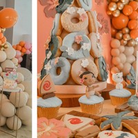 Cupcakes juga dihiasi karakter Moana yang berbentuk tiga dimensi. (Foto: Instagram/@raisa6690)