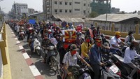 Kudeta militer di Myanmar telah memicu kemarahan dari negara-negara Barat, bahkan Amerika Serikat memberikan sejumlah sanksi terhadap para jenderal yang berkuasa. AP Photo