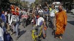 Kecam Junta Militer, Unjuk Rasa di Myanmar Masih Membara