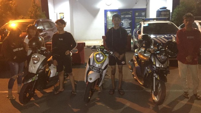 3 Remaja di Makassar ditangkap saat hendak atraksi freestyle motor