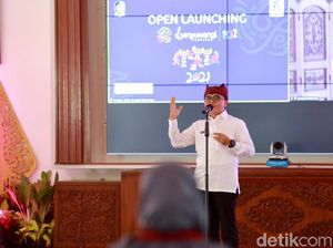 102 Event Banyuwangi Festival 2021 Berkonsep Hybrid Diresmikan Sandiaga Uno