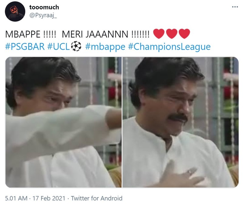 Barcelona kalah telak 1-4 dari PSG dalam lanjutan leg pertama 16 besar Liga Champions.