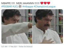 Meme Barca Digilas PSG, Mbappe Bikin KO Messi