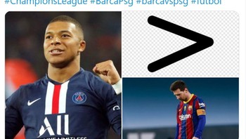 Bahkan, era keemasan Messi dinilai netizen sudah redup. Foto: Istimewa