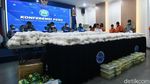 BNN-Bakamla Amankan 436 Kg Sabu