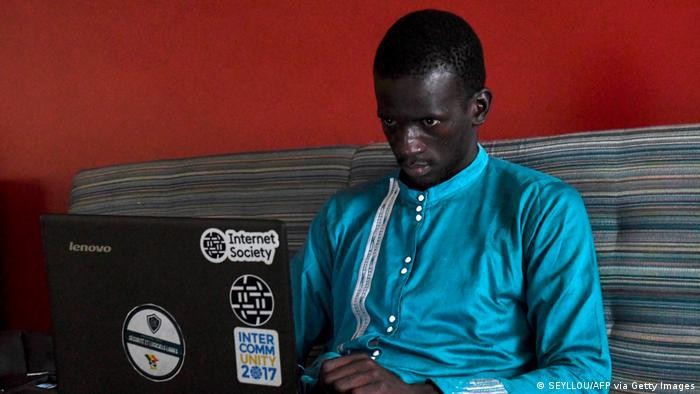 Foto ilustrasi perkembangan digital di Afrika