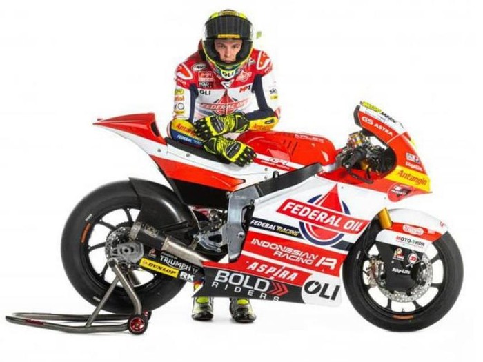 Gresini Racing mengungkap penampakan motor untuk Moto2 2021.