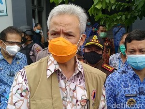 Ganjar Ajak Warga Berempati dengan Tak Sebar Foto-Video Bom Makassar