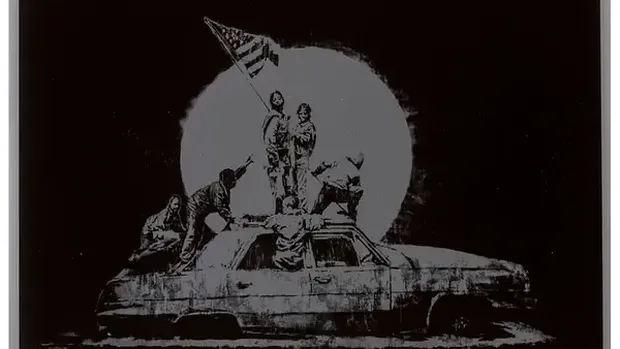 Karya seni Banksy yang Dilelang