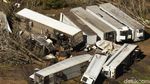 Potret Kerusakan Akibat Terjangan Tornado di North Carolina