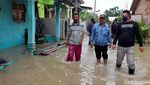 Luapan Sungai Babakan Bikin 5 Desa di Brebes Banjir