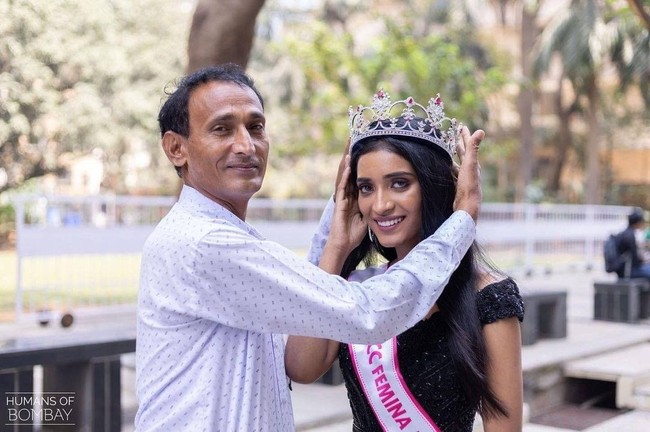 Tak lama setelah kepergiannya ke Mumbai, orangtua Manya Singh menyusulnya untuk memberi dukungan penuh. Foto: Instagram/@missindiaorg, @manyasingh993