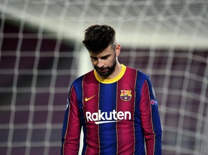 Barca Digasak PSG: Pique Ngamuk, Griezmann Kena Damprat Juga!