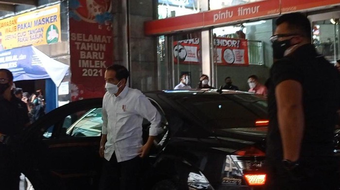 Presiden Jokowi hadiri vaksinasi pedagang Pasar Tanah Abang Presiden Jokowi hadiri vaksinasi pedagang Pasar Tanah Abang, Rabu (17/2/2021)