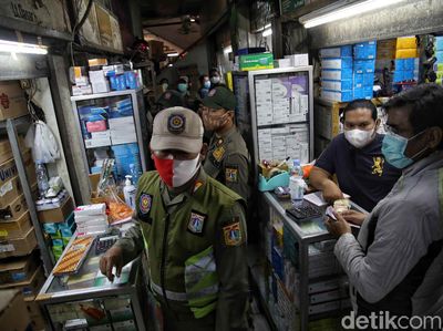 Sidak PPKM Mikro Sasar Pasar Pramuka