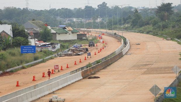 Tol Cinere-Serpong (CNBC Indonesia/Andrean Kristianto)