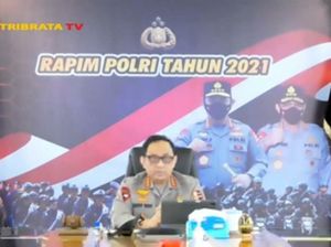 Wakapolri Positif COVID-19, Hadiri Rapim Polri 2021 Secara Virtual