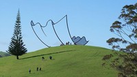 Seni instalasi ini tampak seperti di dunia kartun terletak di New Zealand. Phonedojo/boredpanda