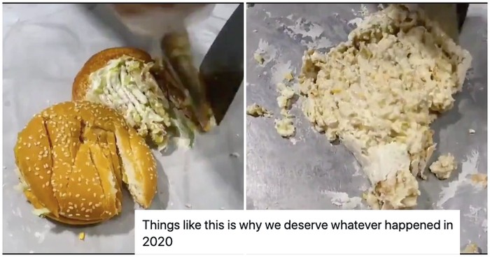 Duh! Es Krim Roll di Pakistan Ini Dibuat dari Burger Ayam McD