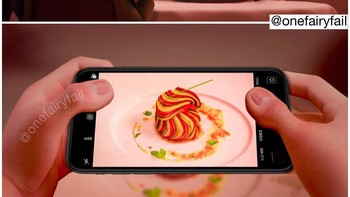 Foto sebelum makan. Foto: instagram.com/onefairyfail/