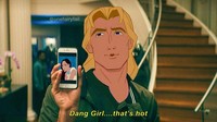 Karakter Disney pakai gadget