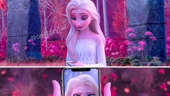 Elsa bikin Story. Foto: instagram.com/onefairyfail/