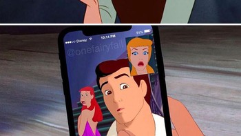 Video call. Foto: instagram.com/onefairyfail/