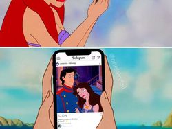 Ketika Karakter Disney Pakai Gadget Modern