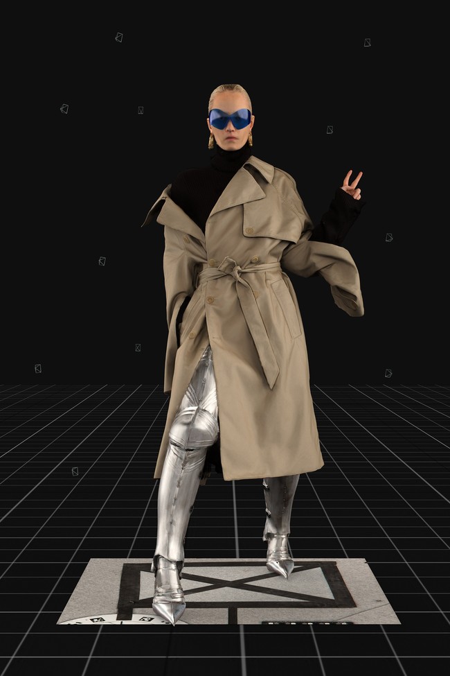 Koleksi terbaru Balenciaga untuk musim gugur 2021 yang ditampilkan melalui video game berjudul Afterworld: The Age of Tomorow. Foto: dok. Balenciaga.