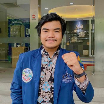 Menteri Luar Negeri Kepresidenan Mahasiswa Trisakti, Hafizh Ariiq Agam (Dok Pribadi)