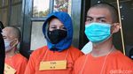 Penampakan Penyanyi Rinada Berbaju Tahanan