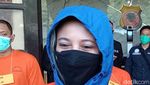 Penampakan Penyanyi Rinada Berbaju Tahanan