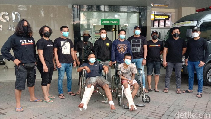 Pencuri di Makassar didor polisi (Reinhard/detikcom).