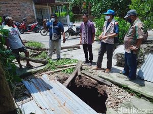Tim ESDM Jateng Cek Belasan Sumur di Klaten yang Ambles, Ini Hasilnya
